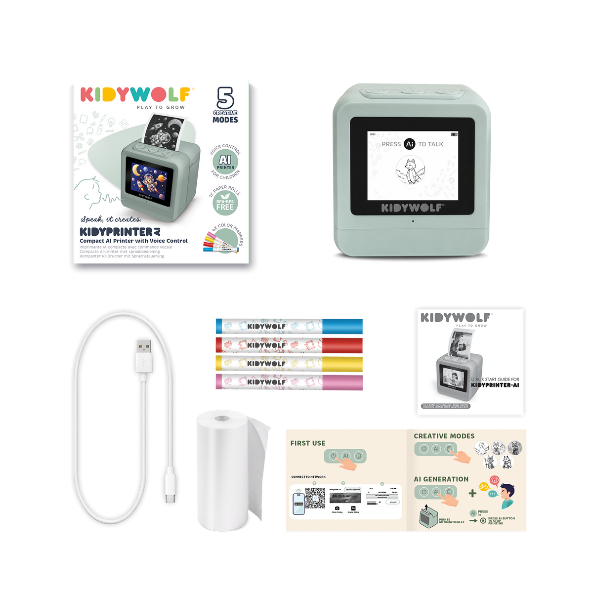 KIDYPRINTER AI