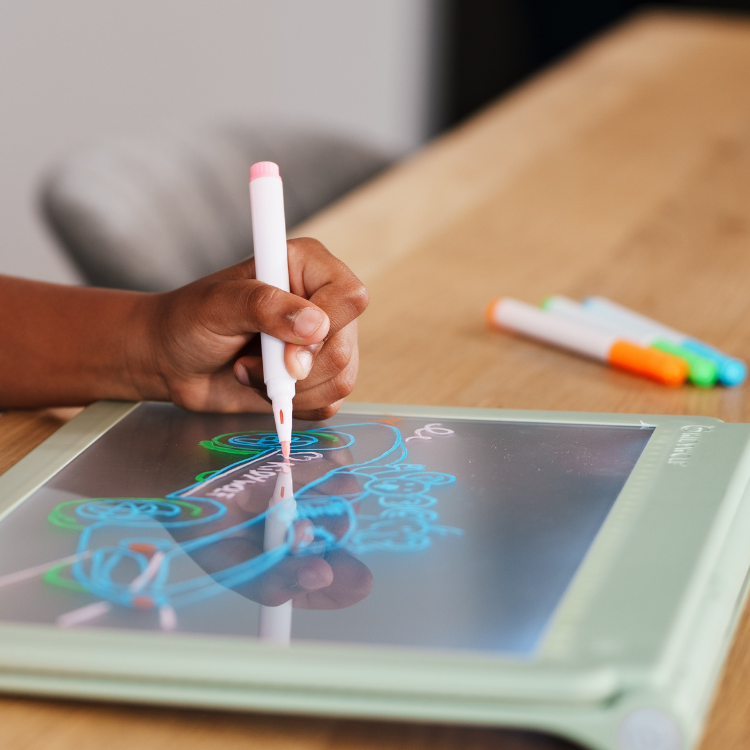 COOLJOY Tablette de voyage pour enfant avec 5 images + 6 pinceaux, dessin  sur tableau