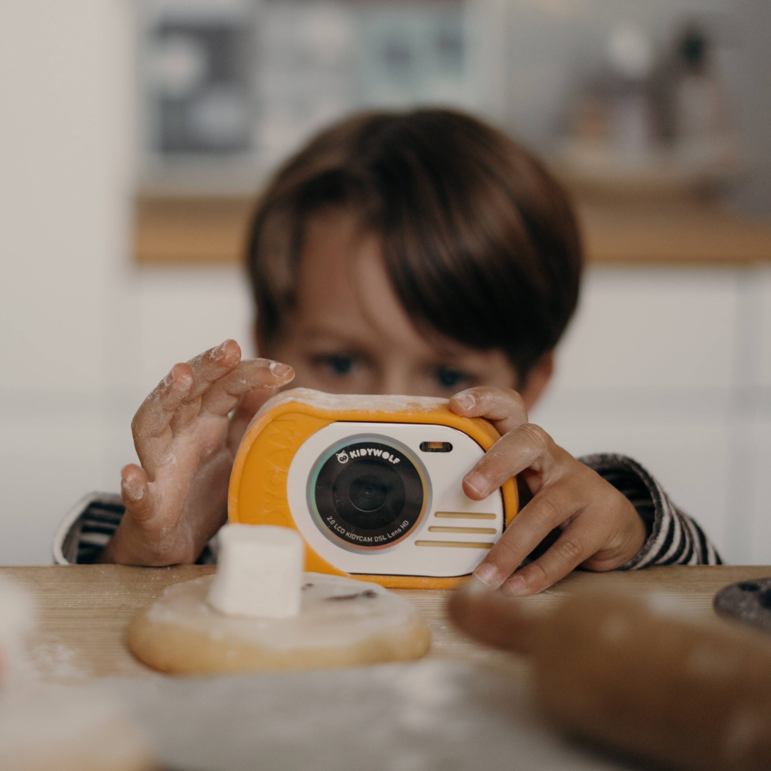 Kidywolf - Macchina fotografica e videocamera d'azione per bambini - Rosso